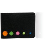 Набір стікерів для нотаток Voyager, колір чорний - V2570/A-03