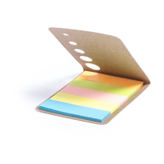 Набір стікерів для нотаток Voyager, колір коричневий - V2570/A-00