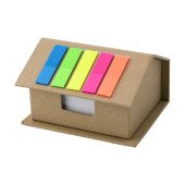 Набір стікерів для нотаток Voyager House, колір натуральний - V2776/A-00