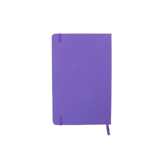 Блокнот в лінію А5 Voyager, тверда обкладинка, колір фіолетовий - V2538/A-13