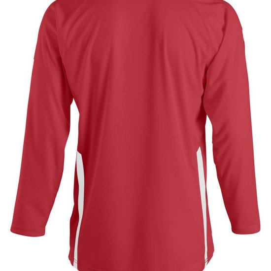 Лонгслів спортивний дитячий SOL'S Wembley LSL, колір червоний/білий - 90203908112 Лонгслів спортивний дитячий SOL'S Wembley LSL, колір червоний/білий - 90203908112