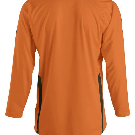 Лонгслів спортивний дитячий SOL'S Wembley LSL, колір помаранчевий/чорний - 902039386A8 Лонгслів спортивний дитячий SOL'S Wembley LSL, колір помаранчевий/чорний - 902039386A8