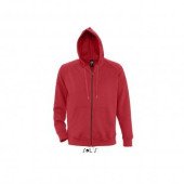 Худі на блискавці чоловіче SOL'S Story, колір червоний - 47000145XL