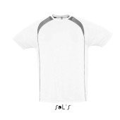 Футболка спортивна SOL'S Match, колір білий - 11422102S