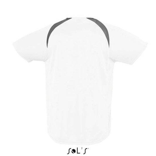 Футболка спортивна SOL'S Match, колір білий - 11422102S