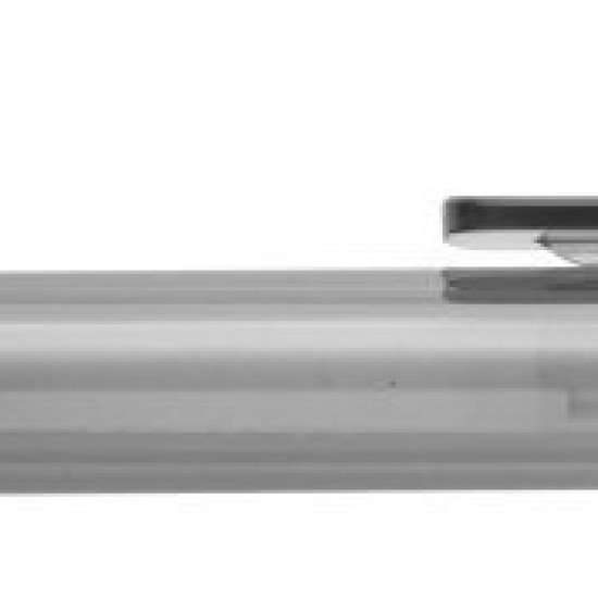 Ручка пластикова кулькова Bergamo, колір чорний - 4300-1