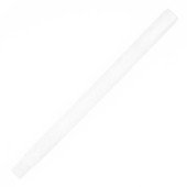 Ручка пластикова кулькова Bergamo Qube, колір білий - 3560-8