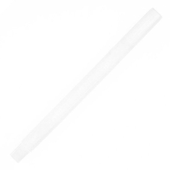 Ручка пластикова кулькова Bergamo Qube, колір білий - 3560-8