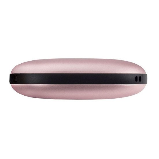 Повербанк 8000 mAh Line Art Handwarmer, з функцією обігріву рук, колір рожевий - 8000W-12 Повербанк 8000 mAh Line Art Handwarmer, з функцією обігріву рук, колір рожевий - 8000W-12