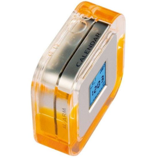 Настільний годинник Macma, колір помаранчевий - 3110810