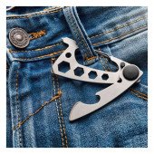 Мультитул 10в1 Schwarzwolf Burundi, 75 мм, колір сірий - F6000300AJ3