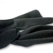 Шарф флісовий 150 х 25 см, колір чорний - V7012-03