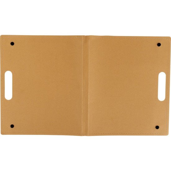 Папка для документів А4 Voyager з блокнотом А4, колір коричневий - V2954-16