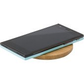 Бездротовий зарядний пристрій 5W Voyager, колір світло-коричневий - V0324-18 Бездротовий зарядний пристрій 5W Voyager, колір світло-коричневий - V0324-18