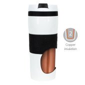 Термокружка 320 мл сталева Voyager Thomas, вакуумна, колір кобальт - V0587-04