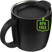 Термокружка 350 мл сталева Voyager, вакуумна, колір чорний - V0645-03