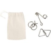 Набір гральний 3в1 Voyager Mind, колір бежевий - V7346-20