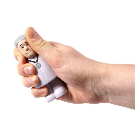 Іграшка антистрес Voyager Доктор, колір білий - V2905-02