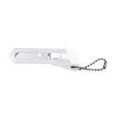 Міні канцелярський ніж Voyager, колір білий - V9733-02