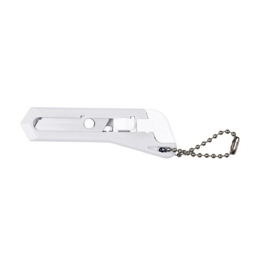 Міні канцелярський ніж Voyager, колір білий - V9733-02