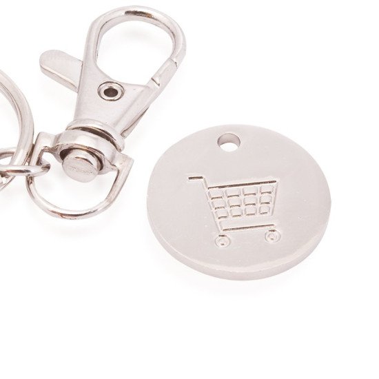 Брелок Voyager Lill, колір білий - V4722-02