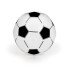 Надувний м'яч Voyager Football, колір білий - V6341-02
