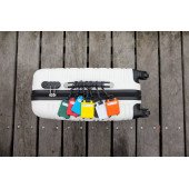 Бирка багажна Voyager Suitcase, колір білий - V4172-02