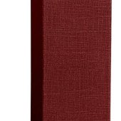 Подарункова коробка на 1 пляшку Voyager Faye, колір бордовий - V6601-12