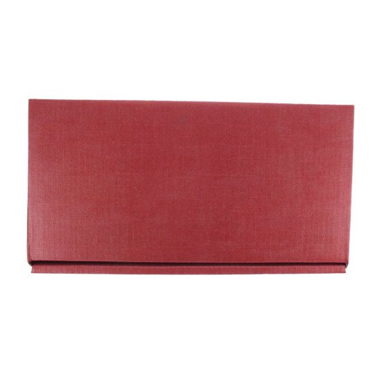 Подарункова коробка на 2 пляшки Voyager Reid, колір бордовий - V6602-12