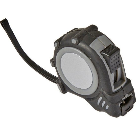 Рулетка вимірювальна 3 м Voyager, прорезинений корпус, колір графітовий - V8794-15