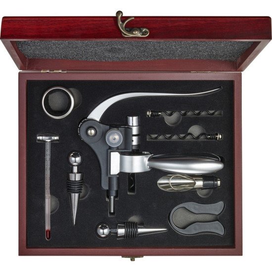 Набір для вина 9в1 Voyager, колір натуральний - V7981-17