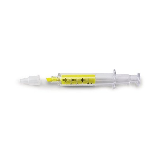 Маркер текстовий Voyager Syringe, колір жовтий - V1523-08