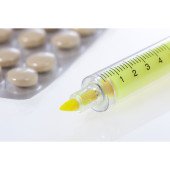 Маркер текстовий Voyager Syringe, колір жовтий - V1523-08