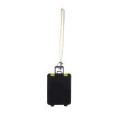 Бирка багажна Voyager Suitcase, колір жовтий - V4172-08 Бирка багажна Voyager Suitcase, колір жовтий - V4172-08