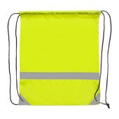 Рюкзак-мішок світловідбиваючий Voyager Clay, колір жовтий - V8451-08