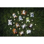 Брелок-іграшка плюшева жаба Fofcio Sallie, колір зелений - HE741-06