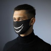 Маска захисна багаторазова Voyager, колір чорний - V6992-03