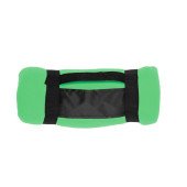 Плед флісовий Voyager 130х160 см, колір зелений/чорний - V7687-06