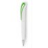 Ручка пластикова кулькова Voyager Twist, колір зелений - V1318-06