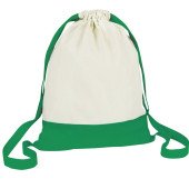 Рюкзак-мішок Voyager Jose, колір зелений - V7325-06