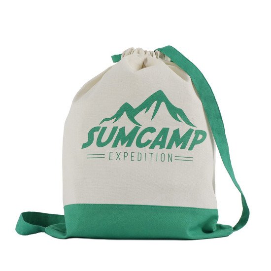 Рюкзак-мішок Voyager Jose, колір зелений - V7325-06