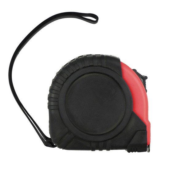 Рулетка вимірювальна 3 м Voyager, прорезинений корпус, колір червоний - V7702-05