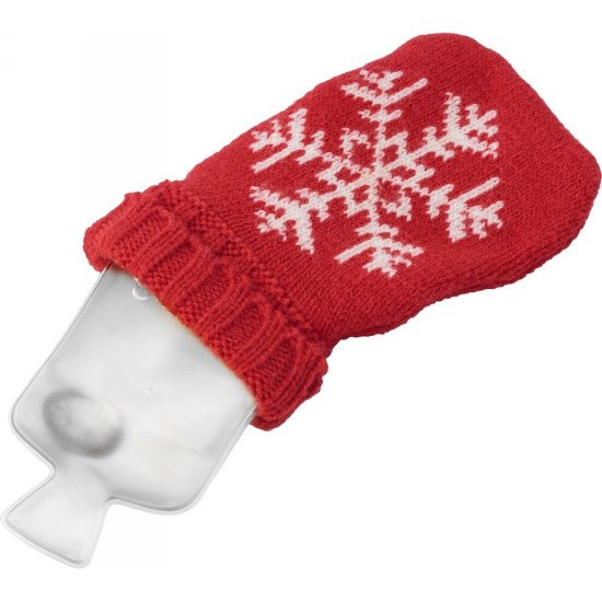 Грілка самонагріваюча Voyager в чохлі, колір червоний - V8491-05