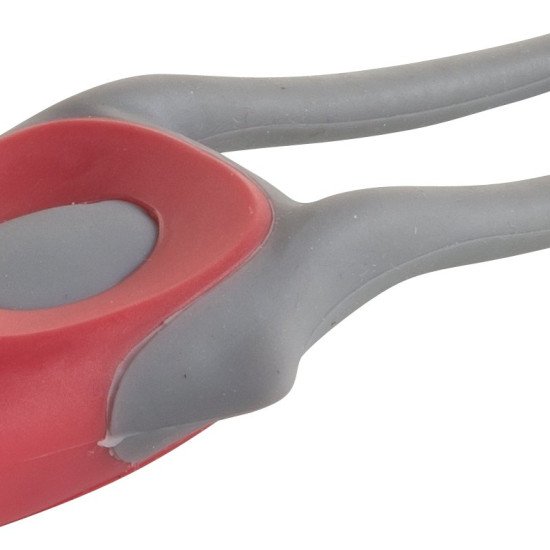 Ліхтарик велосипедний Voyager з силіконовим ремінцем, колір червоний - V7793-05