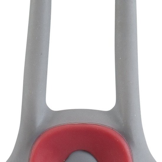 Ліхтарик велосипедний Voyager з силіконовим ремінцем, колір червоний - V7793-05