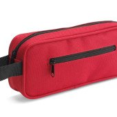 Пенал на блискавці Voyager, колір червоний - V6471-05