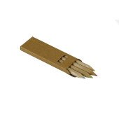 Олівці кольорові Voyager Crew, 4 шт, колір натуральний - V7312-00