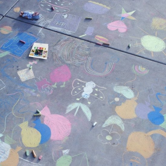 Вулична крейда, колір мультикольоровий - V1552-00