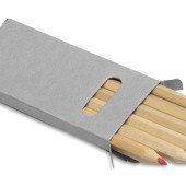 Олівці кольорові Voyager, 6 шт, колір натуральний - V6102-00