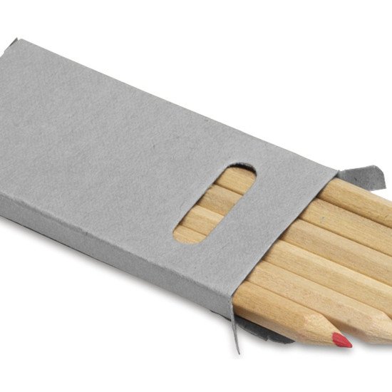 Олівці кольорові Voyager, 6 шт, колір натуральний - V6102-00